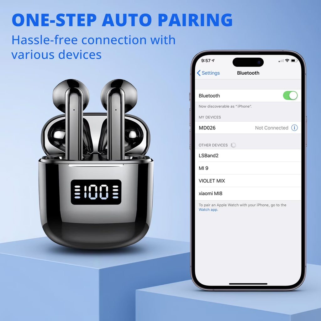Wireless Bluetooth Earbuds