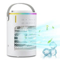 3 in 1 Fan Air Conditioner Household Small Air Cooler LED Night Light Portable Humidifier Air Adjustment Fan Office Home Fan